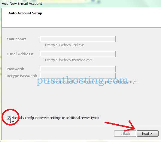 manually configure hotmail in outlook 2007