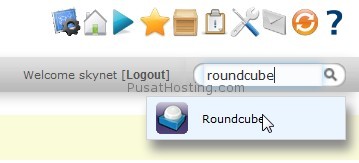 pencarian applikasi di softacoulous roundcube
